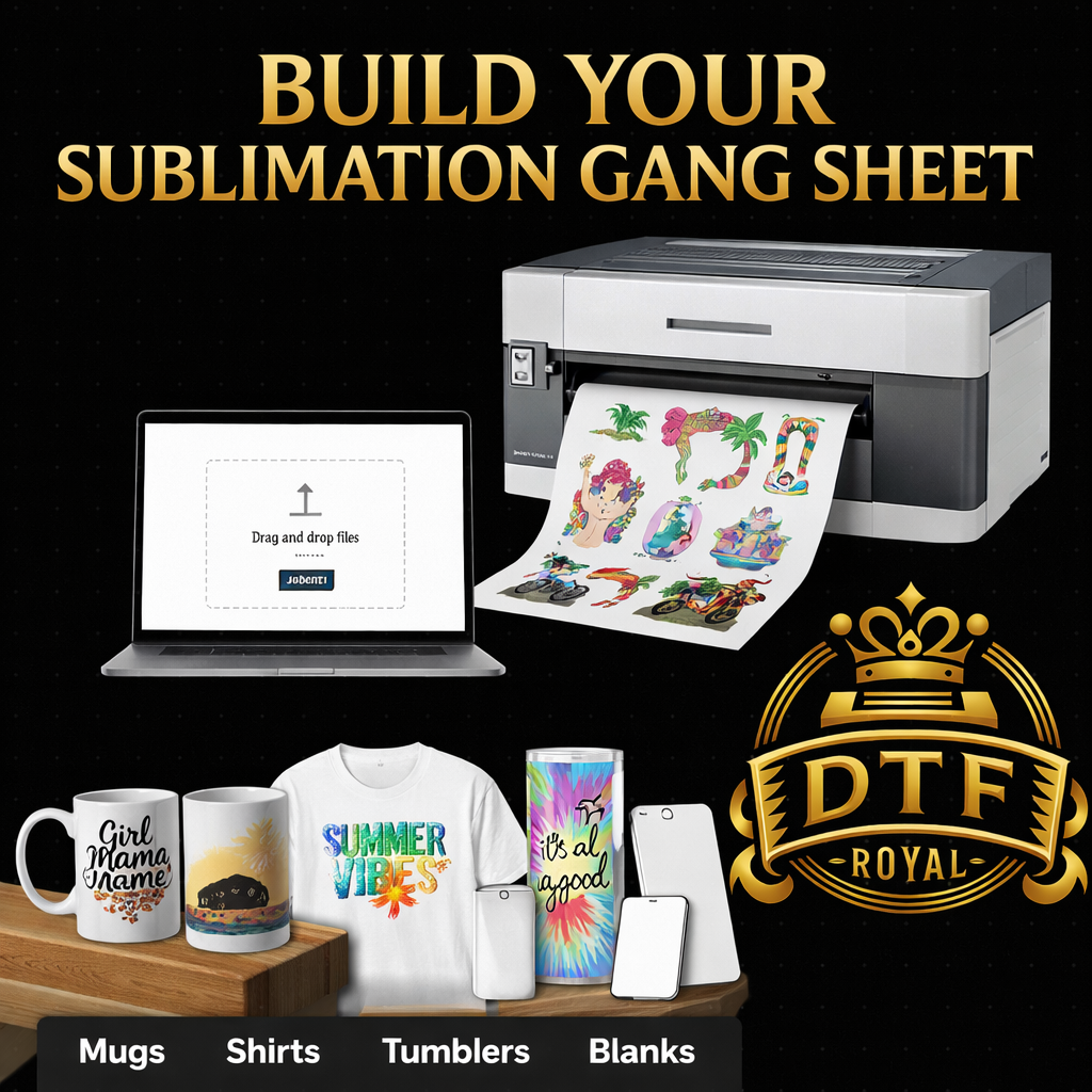 Build Your SUBLIMATION Gang Sheet