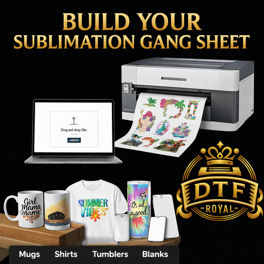 Build Your SUBLIMATION Gang Sheet
